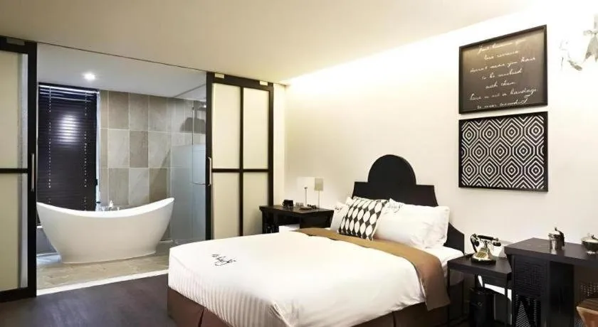 Bed in Hotel Boutique 9