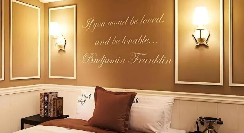 Bed in Hotel Boutique 9