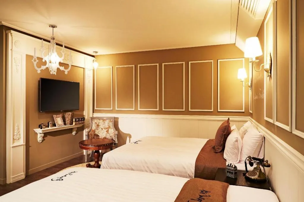 Bed in Hotel Boutique 9