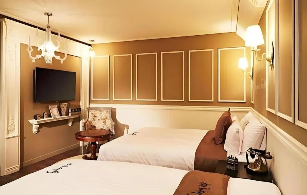 Bed in Hotel Boutique 9