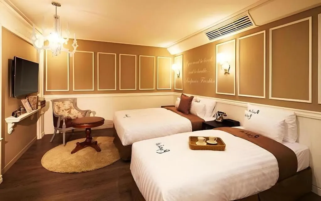 Bed in Hotel Boutique 9