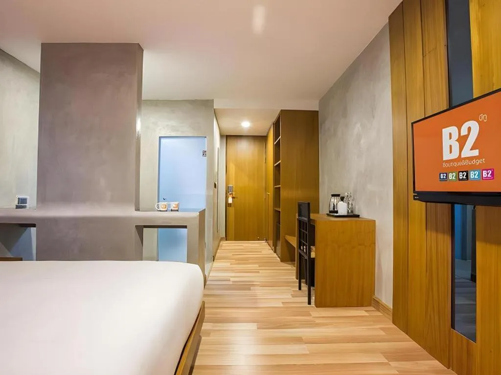 Bed in B2 Udon Thani Boutique and Budget Hotel