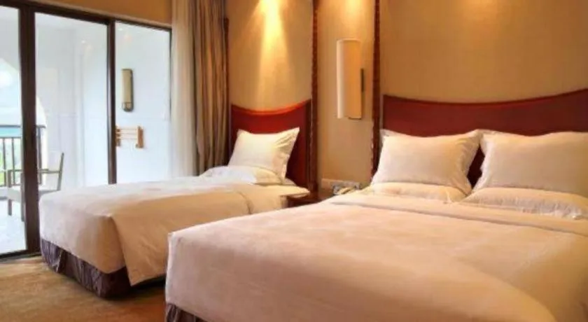 Bed in Ocean Spring Metropark Hotel Zhuhai