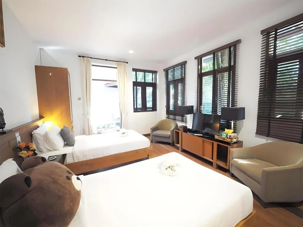 Bed in Khao Yai Paradise on Earth