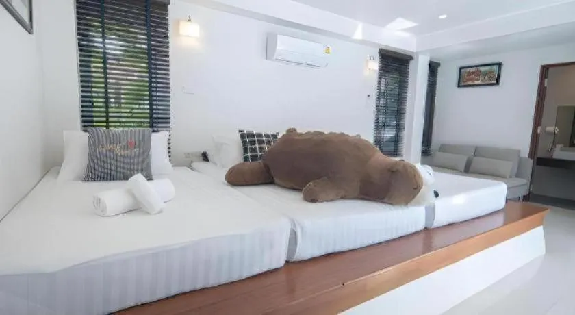 Bed in Khao Yai Paradise on Earth