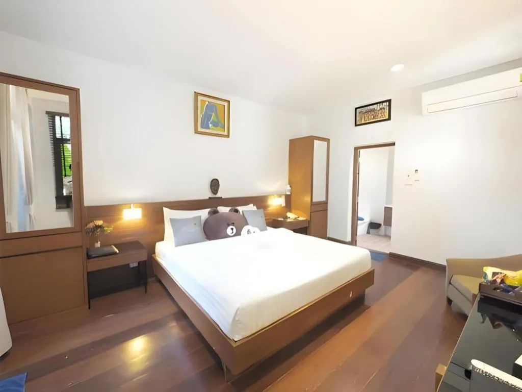 Bed in Khao Yai Paradise on Earth