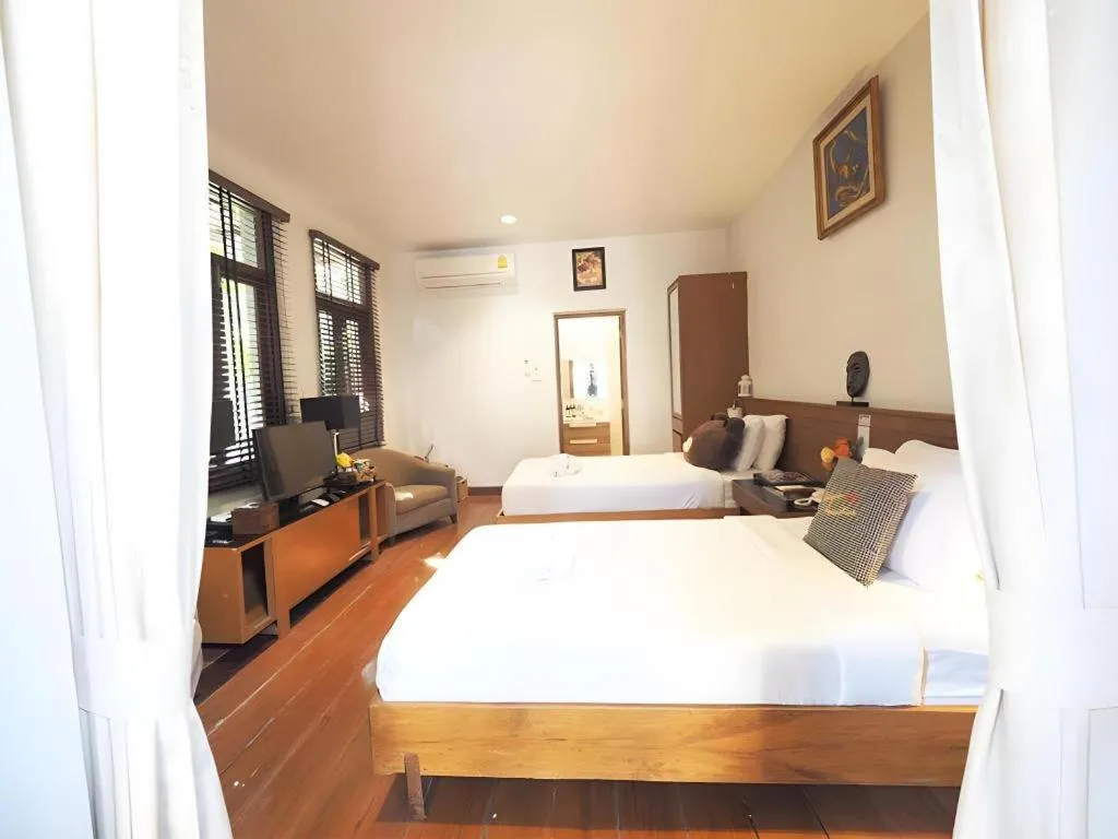 Bed in Khao Yai Paradise on Earth