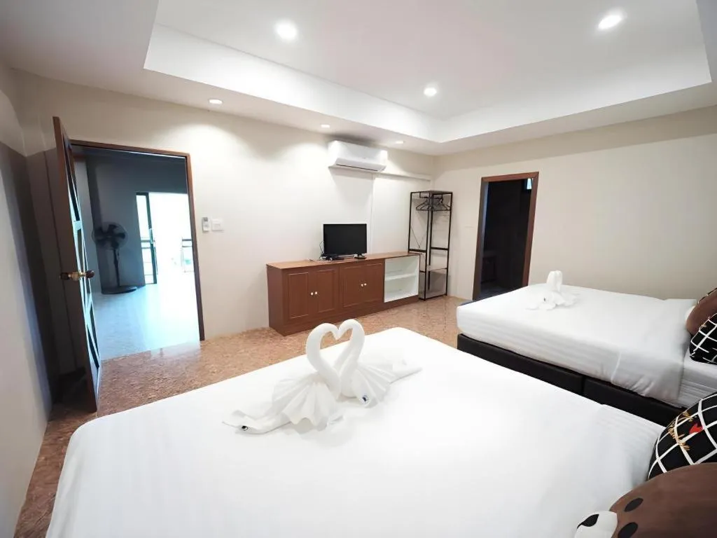 Bed in Khao Yai Paradise on Earth