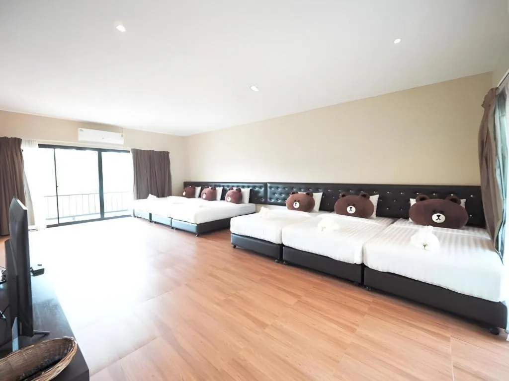 Bed in Khao Yai Paradise on Earth