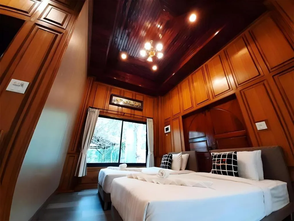 Bed in Khao Yai Paradise on Earth