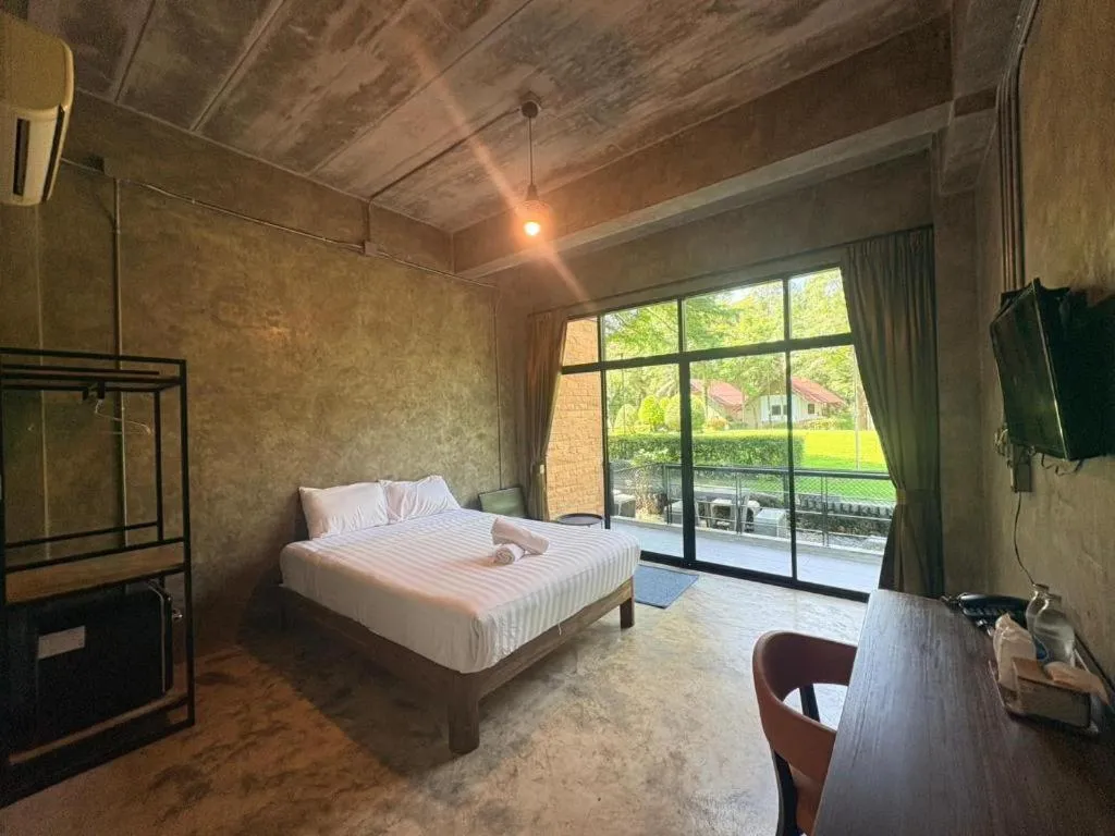 Bed in Ma-Kham Forest Resort