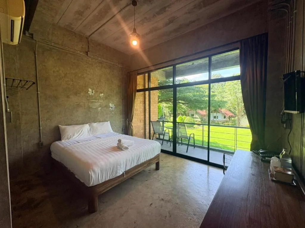 Bed in Ma-Kham Forest Resort