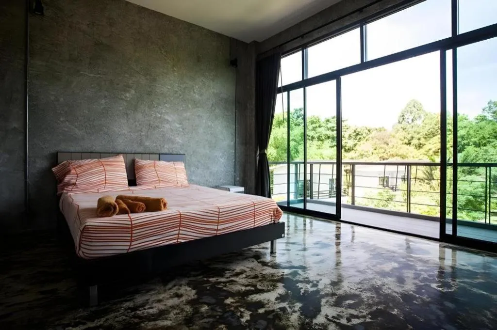 Bed in Ma-Kham Forest Resort