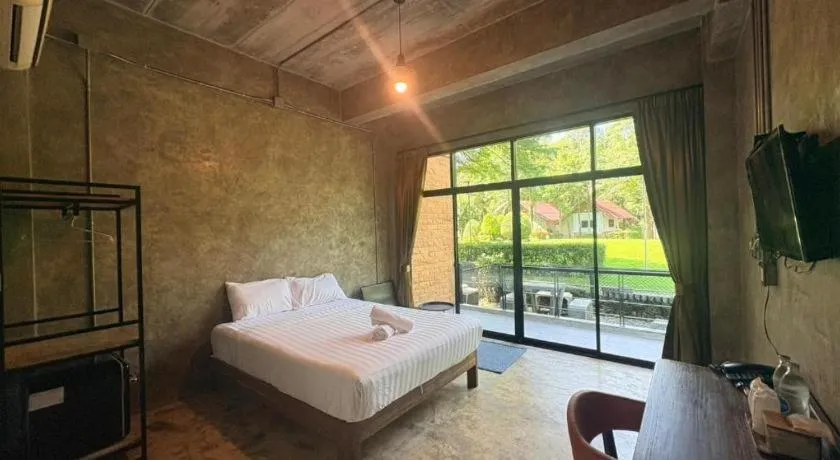 Bed in Ma-Kham Forest Resort