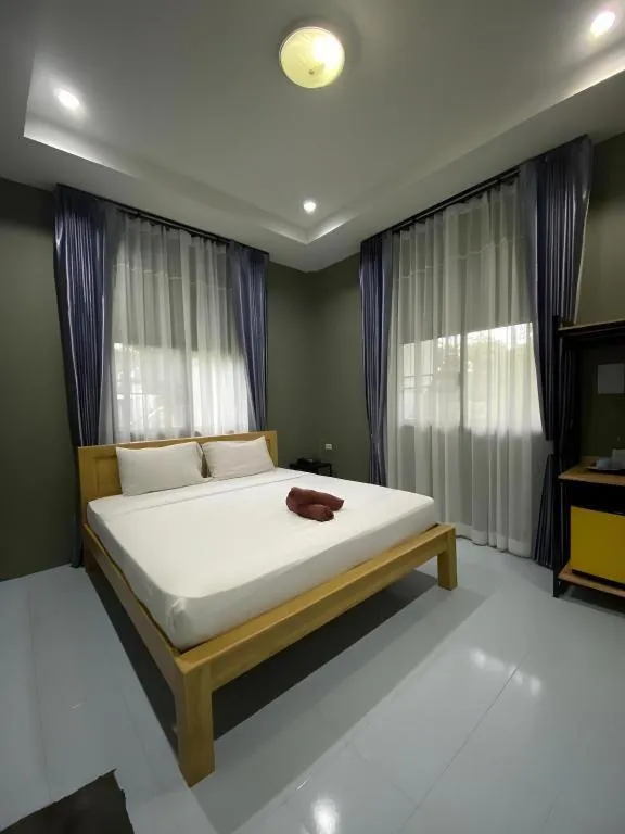 Bed in Ma-Kham Forest Resort