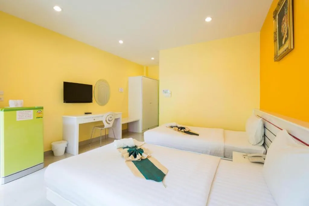 Bed in Holland Resort Phuket