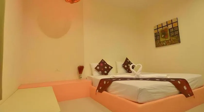 Bed in Mittraphap Resort