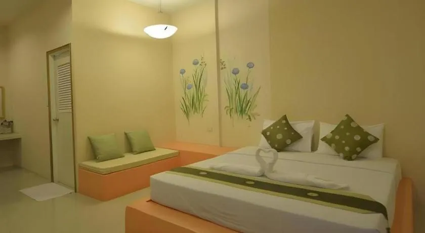 Bed in Mittraphap Resort