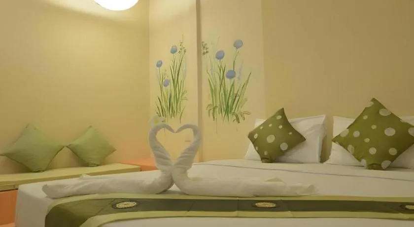 Bed in Mittraphap Resort