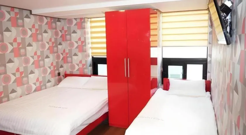 Bed in Myeongdong Mom House