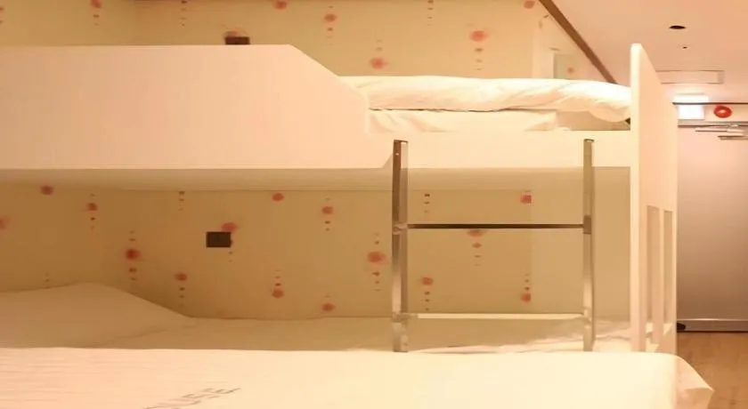 Bed in Myeongdong Mom House