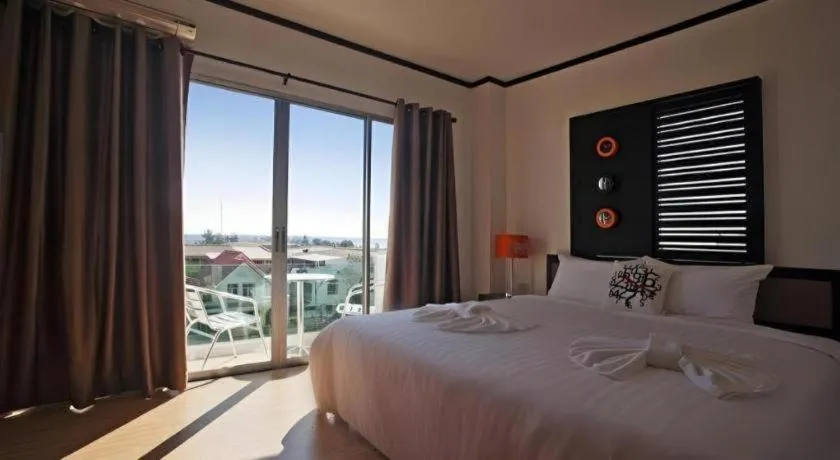 Bed in I Style Hua Hin Hotel