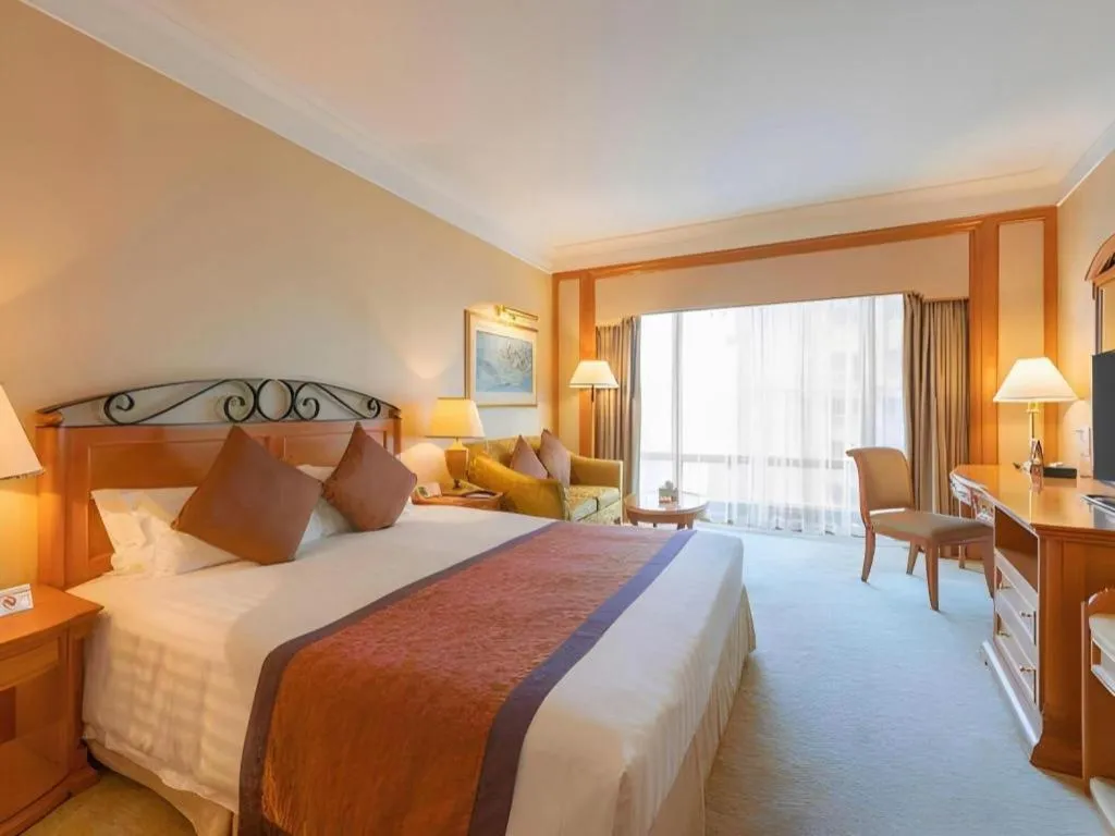 Bed in Regency Hotel