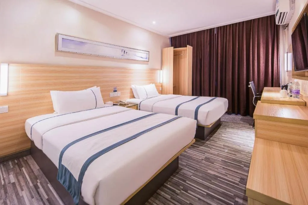 Bed in City Comfort Inn Nanning Chaoyang Square Metro Station