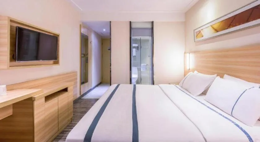 Bed in City Comfort Inn Nanning Chaoyang Square Metro Station