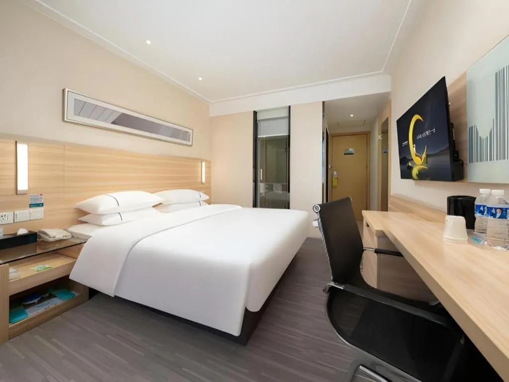 Bed in City Comfort Inn Nanning Chaoyang Square Metro Station