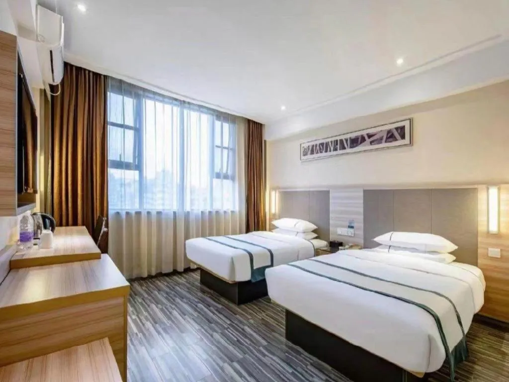 Bed in City Comfort Inn Nanning Chaoyang Square Metro Station