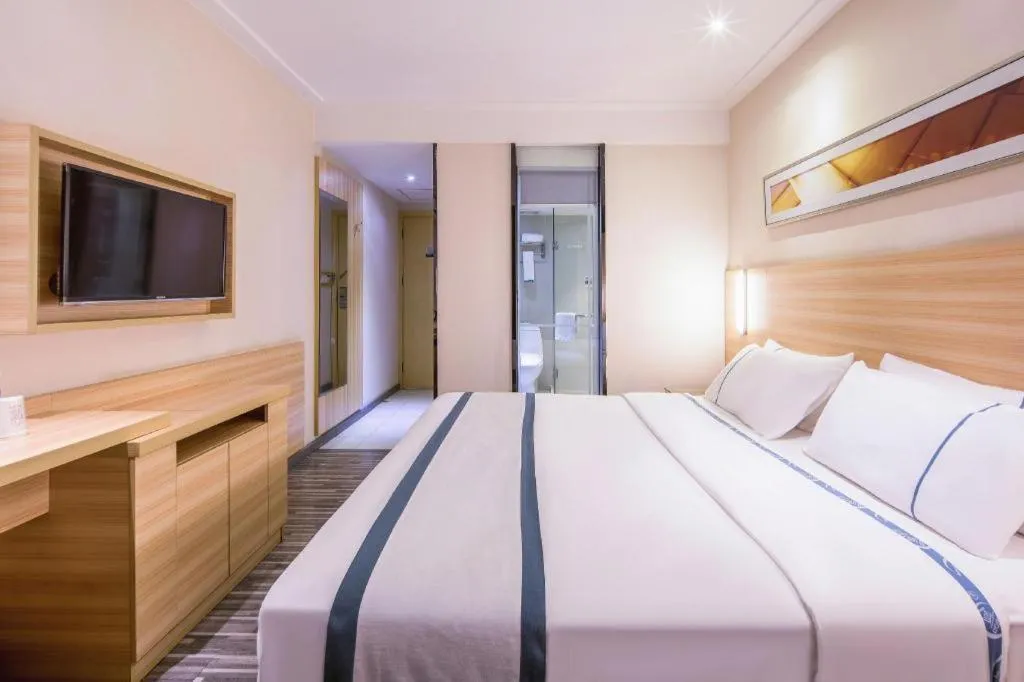 Bed in City Comfort Inn Nanning Chaoyang Square Metro Station