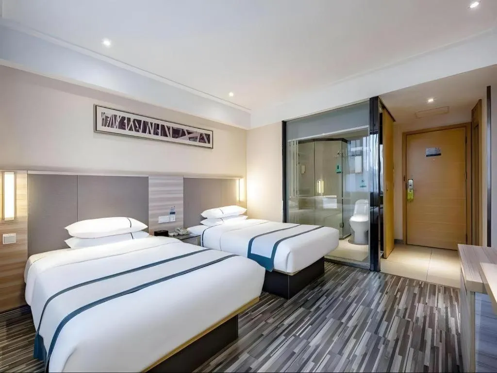 Bed in City Comfort Inn Nanning Chaoyang Square Metro Station