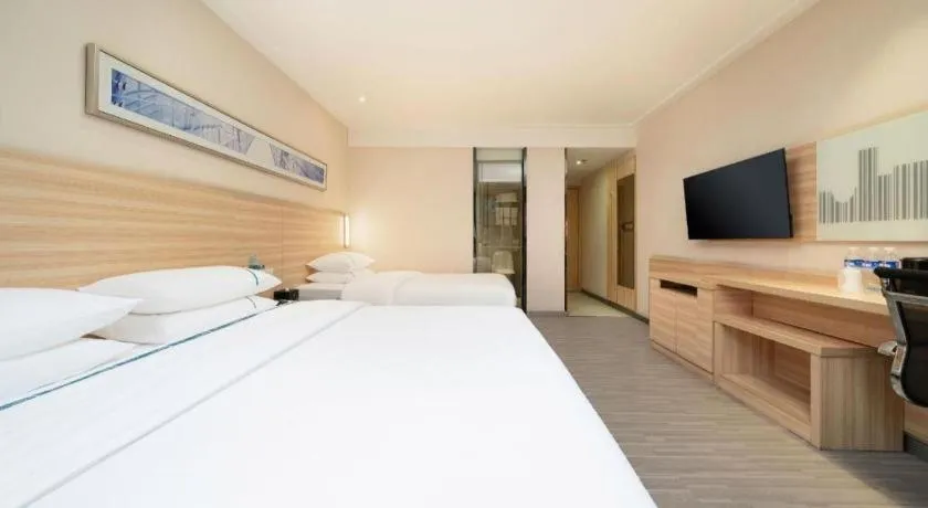 Bed in City Comfort Inn Nanning Chaoyang Square Metro Station