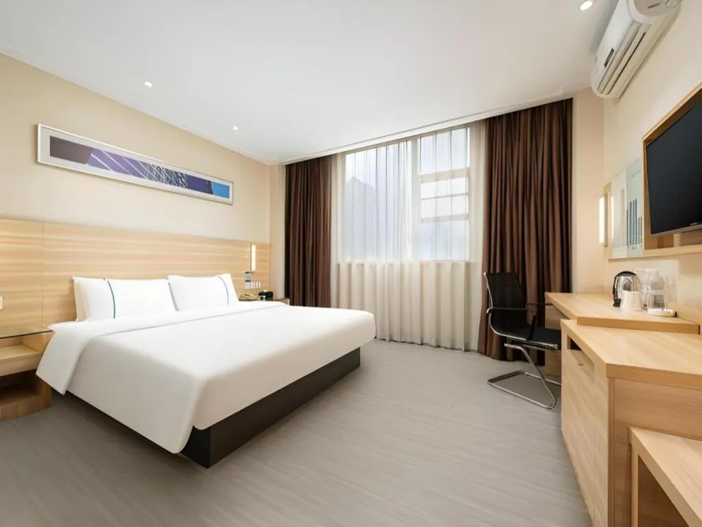 Bed in City Comfort Inn Nanning Chaoyang Square Metro Station