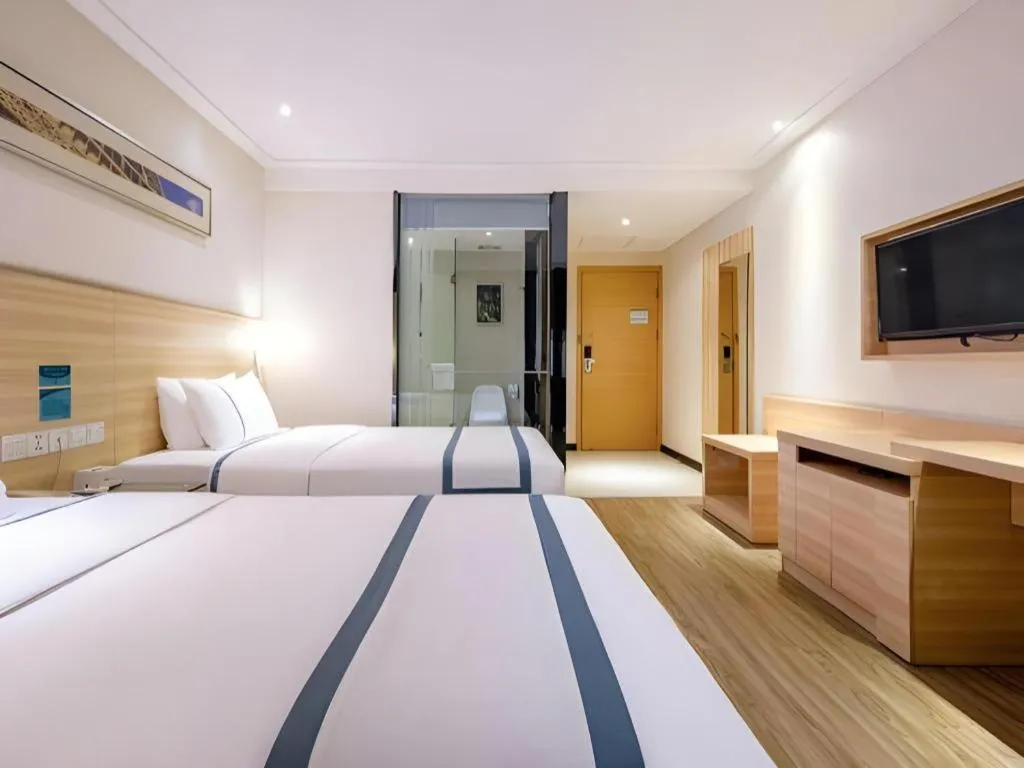 Bed in City Comfort Inn Nanning Chaoyang Square Metro Station