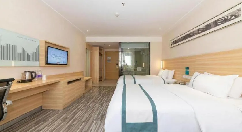 Bed in City Comfort Inn Nanning Chaoyang Square Metro Station