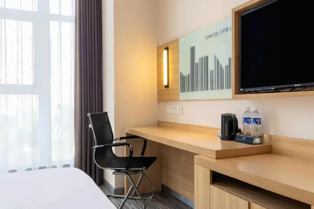 Bed in City Comfort Inn Nanning Chaoyang Square Metro Station