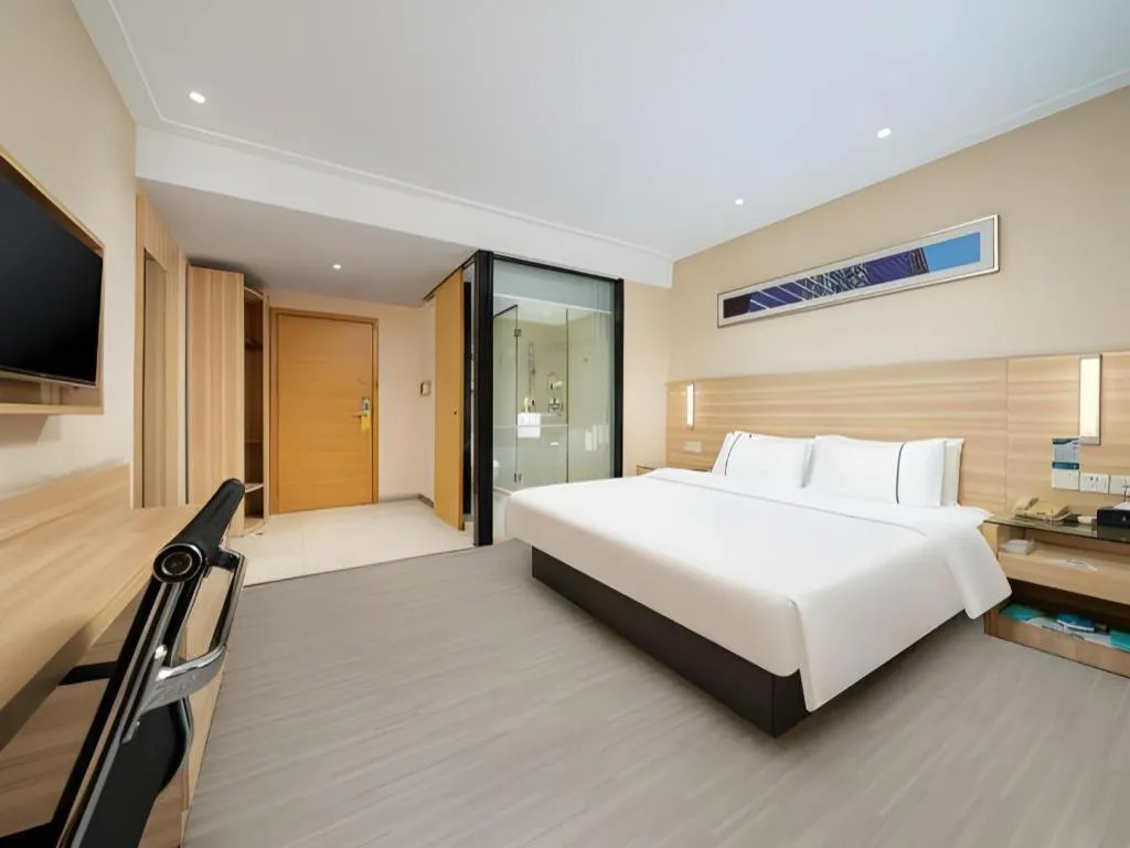 Bed in City Comfort Inn Nanning Chaoyang Square Metro Station