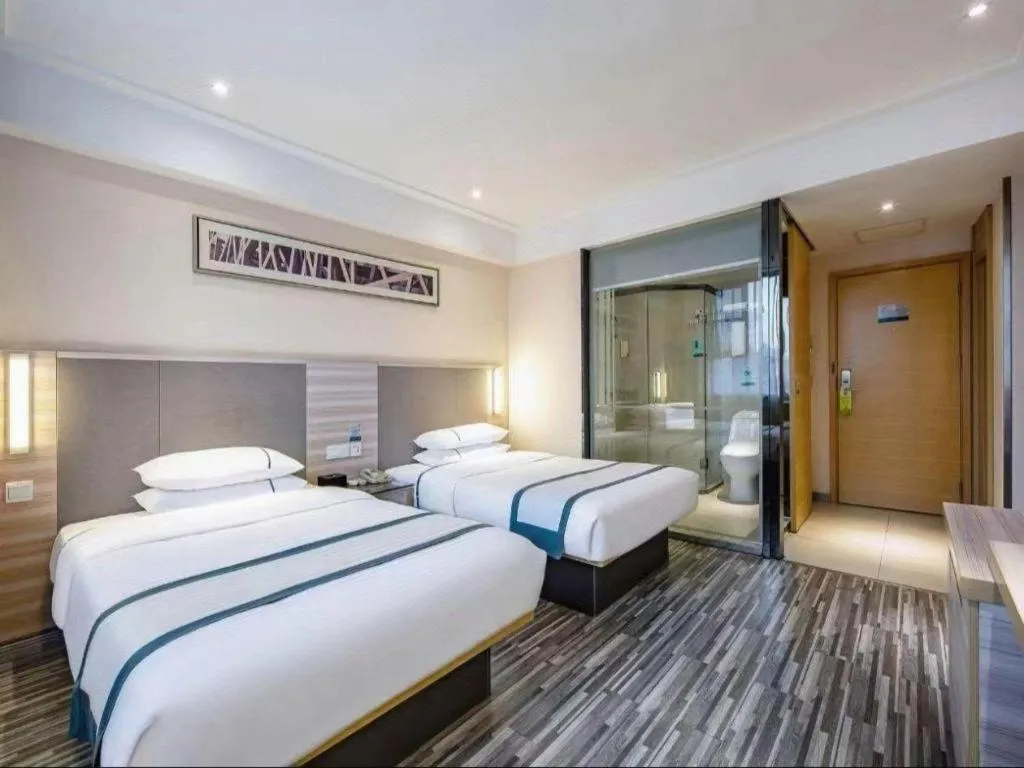 Bed in City Comfort Inn Nanning Chaoyang Square Metro Station