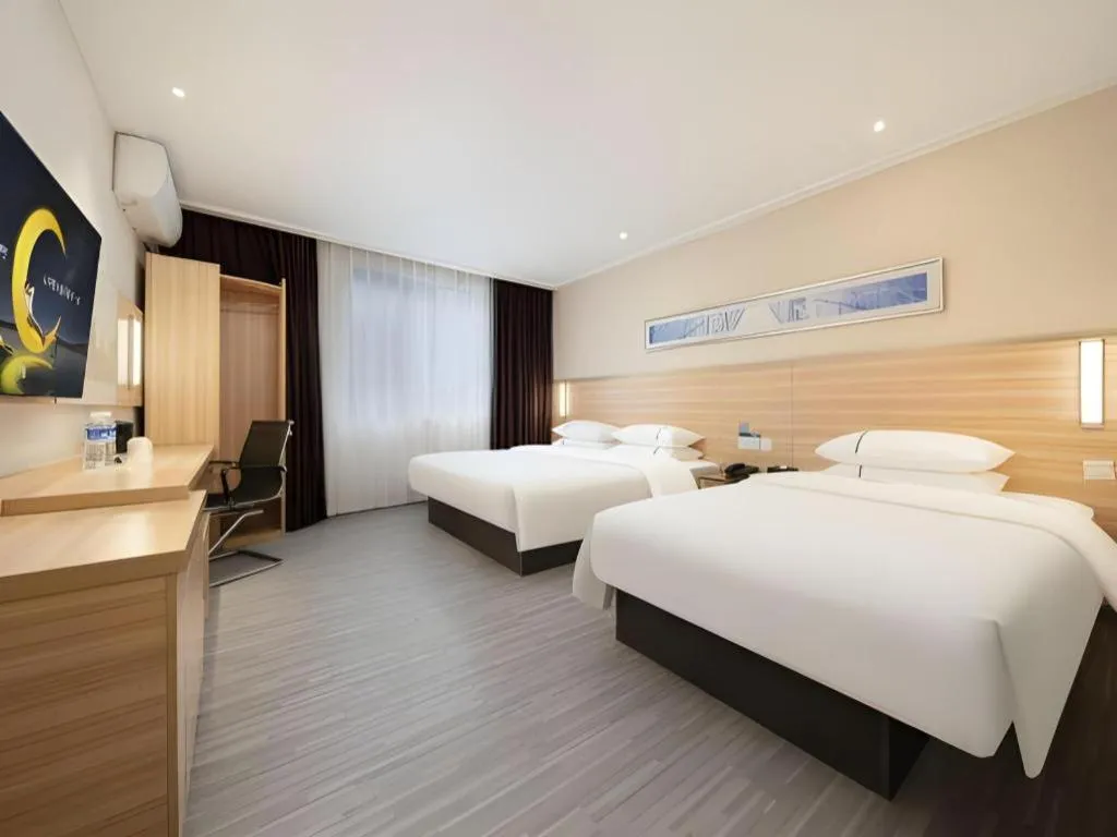 Bed in City Comfort Inn Nanning Chaoyang Square Metro Station