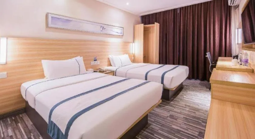 Bed in City Comfort Inn Nanning Chaoyang Square Metro Station