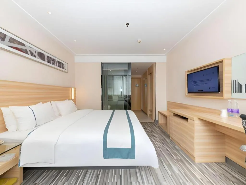 Bed in City Comfort Inn Nanning Chaoyang Square Metro Station