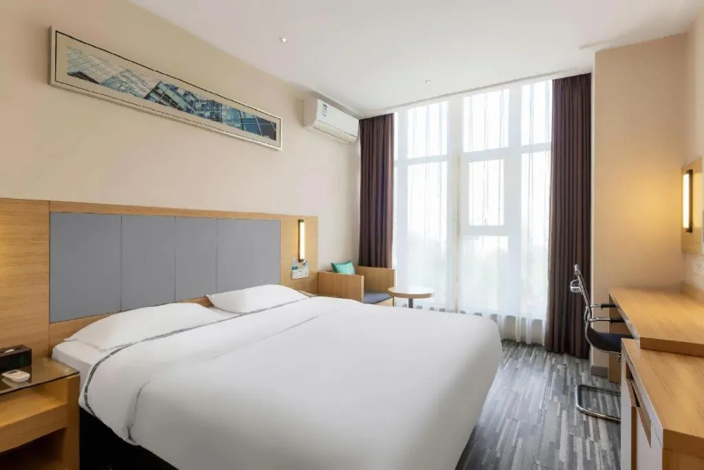 Bed in City Comfort Inn Nanning Chaoyang Square Metro Station