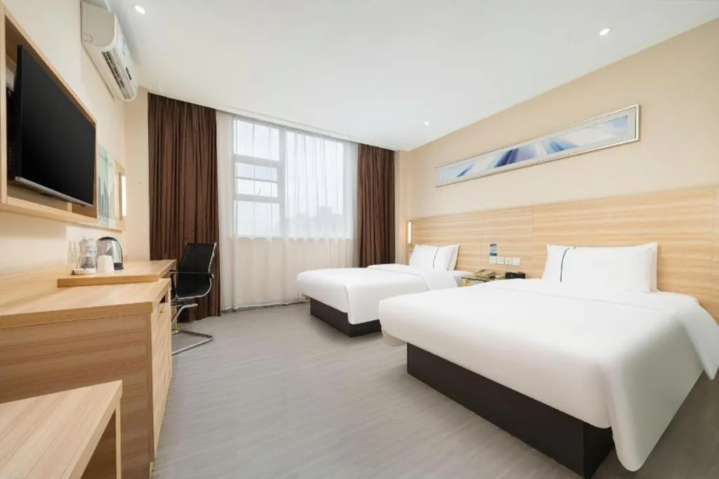 Bed in City Comfort Inn Nanning Chaoyang Square Metro Station