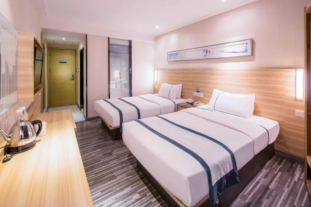 Bed in City Comfort Inn Nanning Chaoyang Square Metro Station