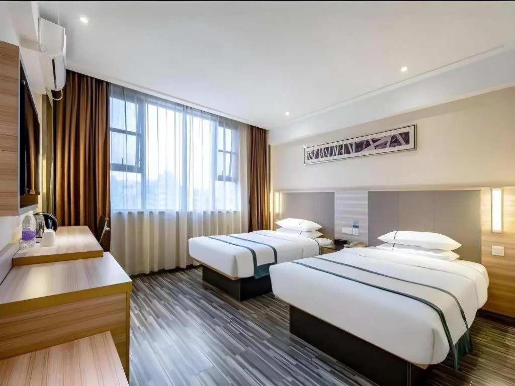 Bed in City Comfort Inn Nanning Chaoyang Square Metro Station