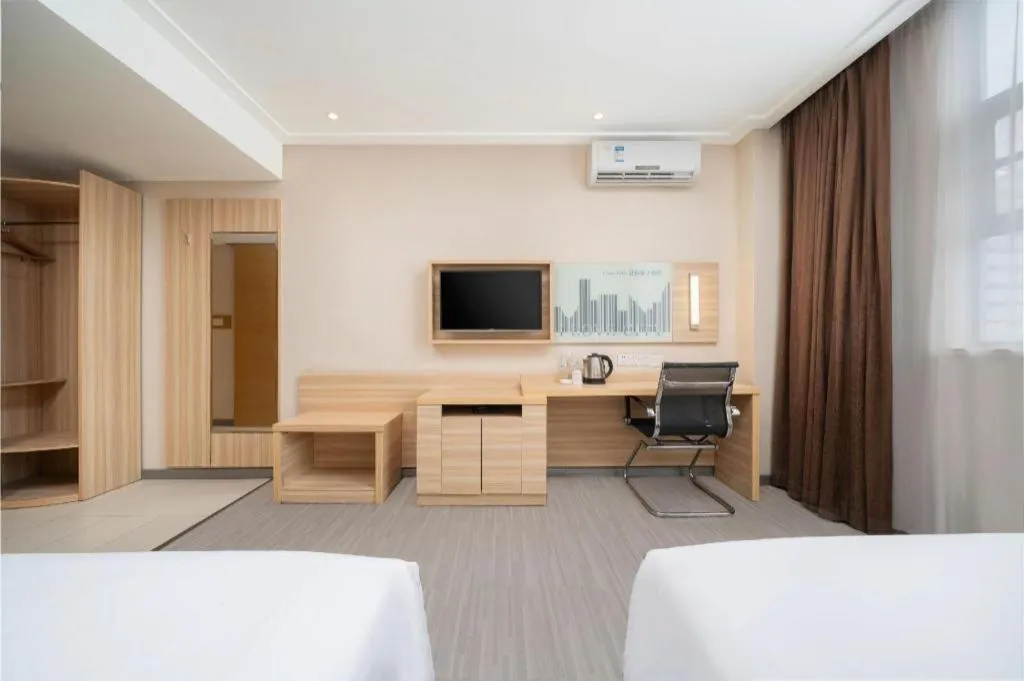 Bed in City Comfort Inn Nanning Chaoyang Square Metro Station