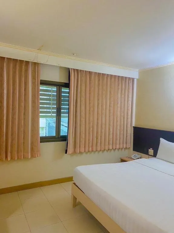 Bed in Grand Vissanu Hotel