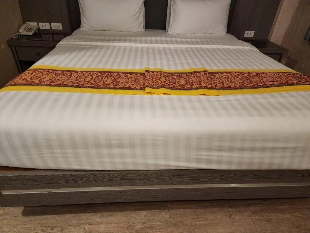 Bed in Grand Vissanu Hotel
